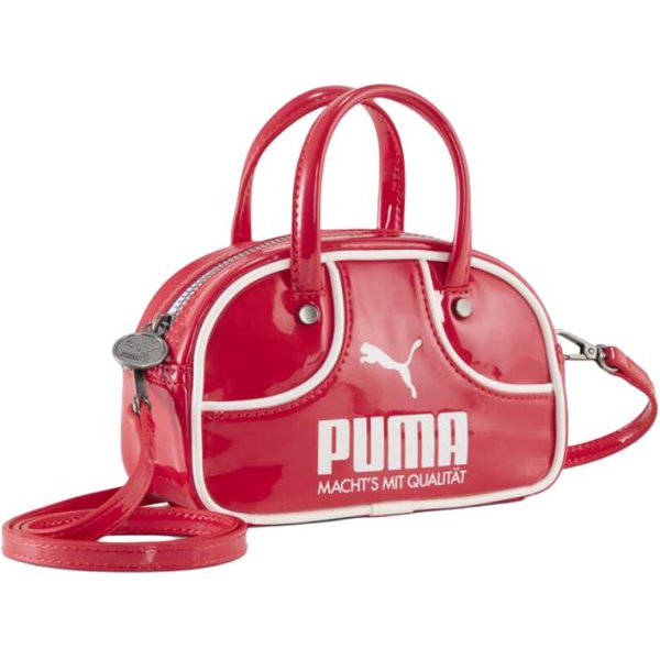 Puma Torba Bowlingowa Ze Srebrnymi Elementami, Torba Na Ramię, Torba Crossbody, Torebka Onesize Red-image