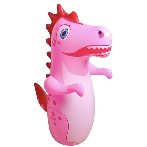 Vaso Boxeo Dinosaurio Inflable Saco De Boxeo Juegos Para NiñOs Juguetes Deportivos Regalo De Navidad CumpleañOs Ideal Para NiñAs Juguetes Para Padres E Hijos-image
