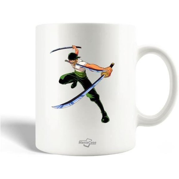 Mug En CéRamique One Piece Zoro Anime-image
