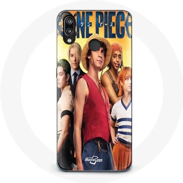 Funda - Maniacase - Huawei P20 Lite - Anime One Piece - Flexible - Negro-image