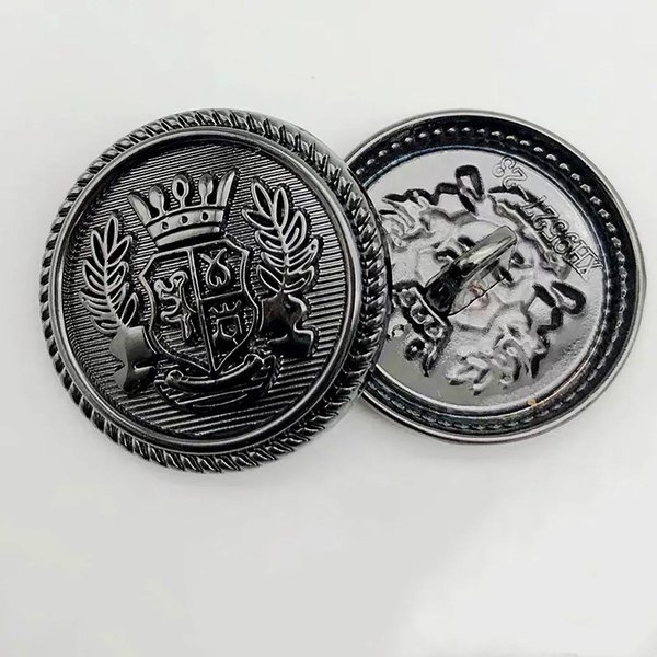 15 Sztuk/Partia 15-25Mm ZłOty Metalowy Guzik Zatrzaskowy College Style Dekoracyjne Metalowe Guziki Do OdzieżY Akcesoria Do Szycia 20Mm-image