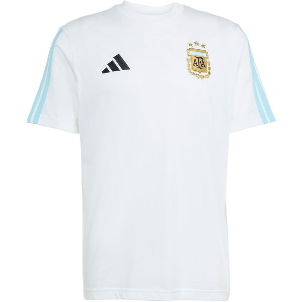 Adidas Argentina SuéTer Manga Corta CóModo Camiseta De FúTbol Hombre Tops KF0327 2XL White-image