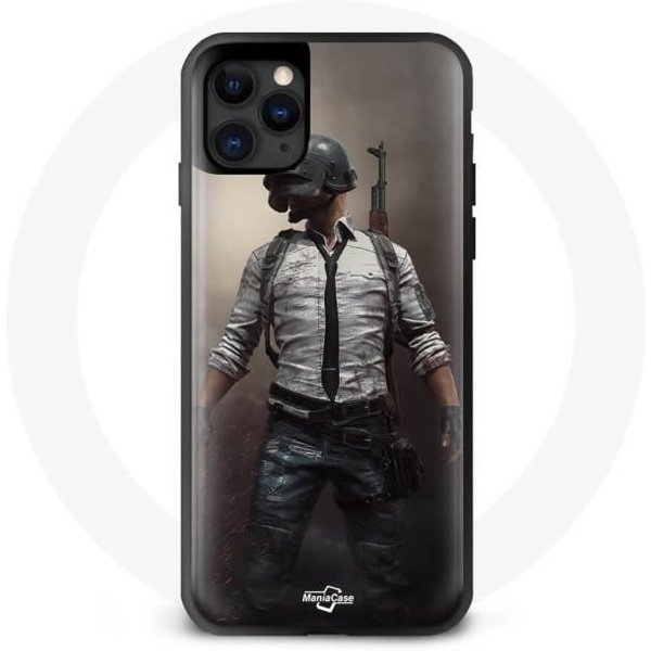 Funda - Pubg - Iphone 11 Pro - Flexible - ProteccióN Contra Golpes - Negro-image