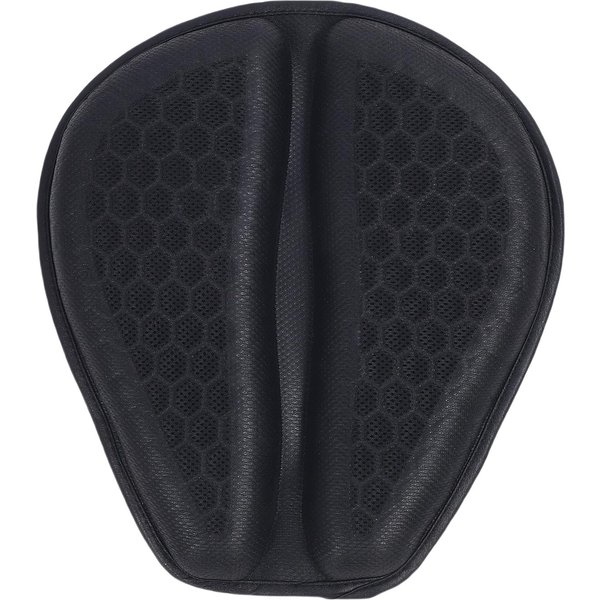 CojíN De Asiento De Gel Plegable Para Motocicleta Estructura Hueca 3D AbsorcióN De Impactos Transpirable Asiento De Motocicleta Black-image