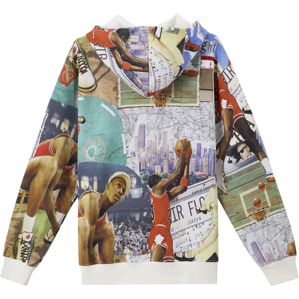 Sudadera Con Capucha De Forro Polar Jordan Brooklyn Para Hombre Sail White XL Gray-image