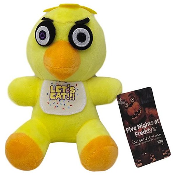 Urocza Pluszowa Zabawka Fnaf Anime - KreskóWkowy Freddy Fazbear ZłOdziejski NiedźWiedź KróLik MięKka Wypchana Lalka ZwierząTko Na Prezent śWiąTeczny-image