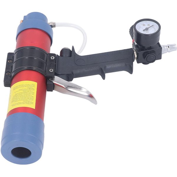 Pneumatyczny Pistolet Do Uszczelniania 310 Ml Pistolet Do Uszczelniania Pneumatyczny Pistolet Do Kleju Do SzkłA Z Manometrem-image