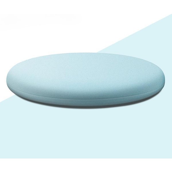 CojíN De Asiento De Espuma Tatami, CojíN Redondo Para Silla, Almohada De Asiento Suave, Textil Para El Hogar 45*4.5Cm Azul Claro-image