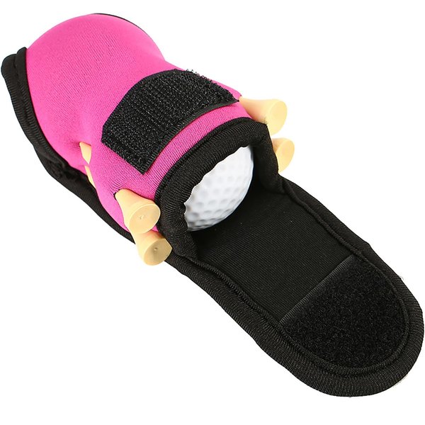 Clip Soporte Bolsa Pelotas De Golf Organizador Golfistas Accesorios Deportivos Golf (Rosado) Pink-image