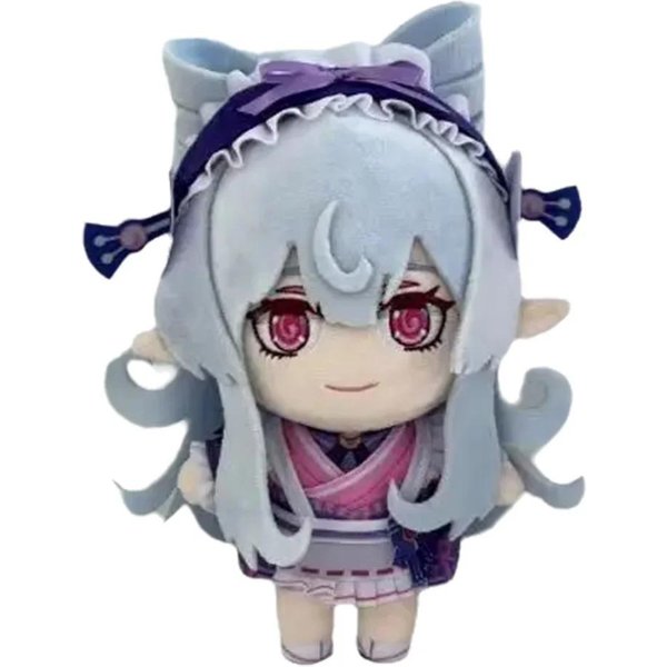 Anime Yumemizuki Mizuki Pluszowa Lalka Zabawka 20Cm Genshin Impact Cosplay Urocza MięKka Wypchana Poduszka Prezent Urodzinowy Dla FanóW Gier 20Cm-image