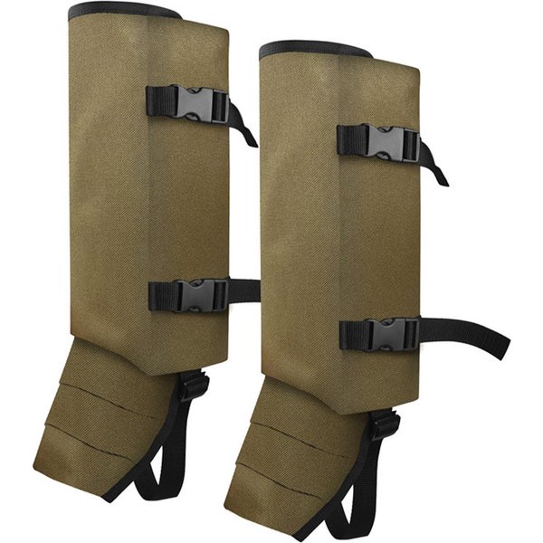 Ochraniacze Na Nogi Snake Gaiters Do WęDróWek Lekkie I OddychająCe, Odporne Na WężE, Regulowane Ochraniacze Na Nogawki Snake Bite Khaki-image