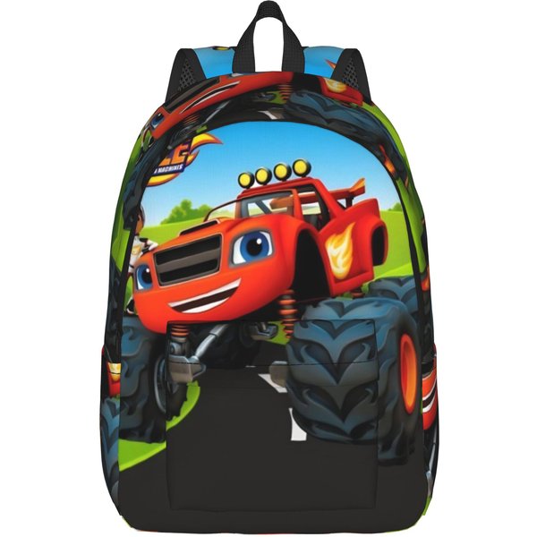 Blaze Plus Potworne Maszyny Trend Codzienny Plecak Polowy Liceum Praca Plecak Na Co Dzień Dla MężCzyzn Kobiet Laptop Torby Tekstylne 14 Inches-image