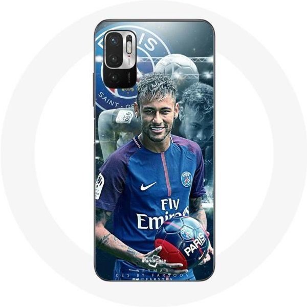 Funda Para Xiaomi Redmi Note 10 5G Neymar Paris Saint Germain Psg-image