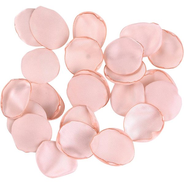 200 Piezas Flores Artificiales PéTalos De Rosa De Seda PéTalos Artificiales Para NiñA De Las Flores Para Pasillo De Boda Beige-image