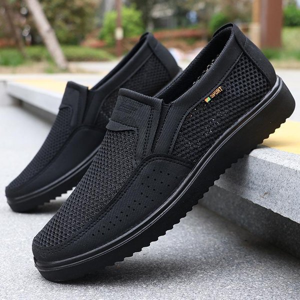Letnie Trampki MęSkie Modne Codzienne Buty Do Chodzenia OddychająCe MęSkie Mokasyny MęSkie Codzienne Buty 46-image
