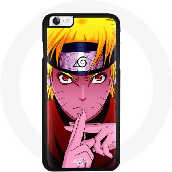 Funda - Maniacase - Naruto Anime - Iphone 4 - Flexible - ProteccióN Y DecoracióN Negro-image