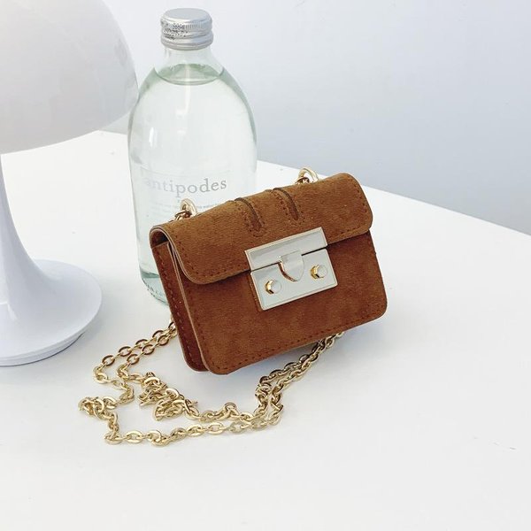 Mini Bolso De LáPiz Labial Para Mujer, Nuevo Bolso Cruzado De Moda Para Mujer, Bolso De Hombro Con Cadena Estilo Nicho FrancéS.-image