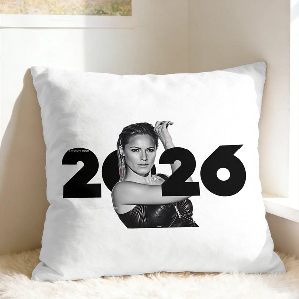 Poszewka Na Poduszkę H-Helene Fischer 360° Stadium Tour MięKka Poszewka Na Poduszkę Urocza śMieszna Poszewka Na Poduszkę Na Sofę Sypialnię WystróJ Domu 40X40Cm-image