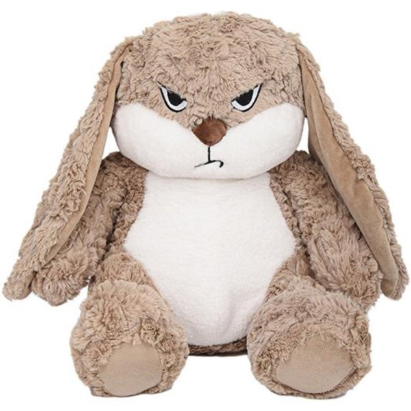 Conejo Enojado De 55 Cm TamañO Grande Orejas Largas Peluche Juguete Animal Lindo Peluche MuñEco Kawaii Suave Relleno Modelo DecoracióN De HabitacióN Regalos De CumpleañOs 55Cm-58Cm-image