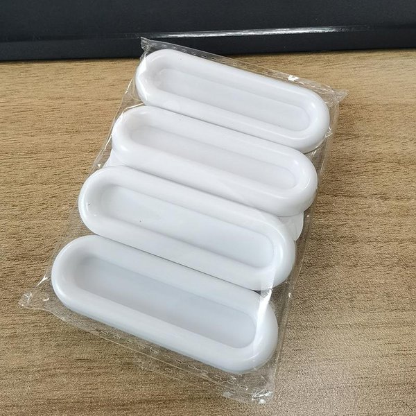 4 Pomos De Puerta Autoadhesivos, Manijas Ovaladas Para Puertas Interiores, Ventanas, Armarios, Cajones, Manijas Auxiliares Antideslizantes.-image