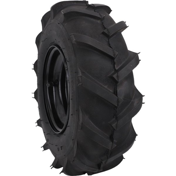 Zestaw Opony Do Gokarta 13X5.00 6 Opona I Felga Do Traktorka Ogrodowego 6 Cali Dla ATV Quad Off Road WóZek Golfowy Mini Rower Black-image