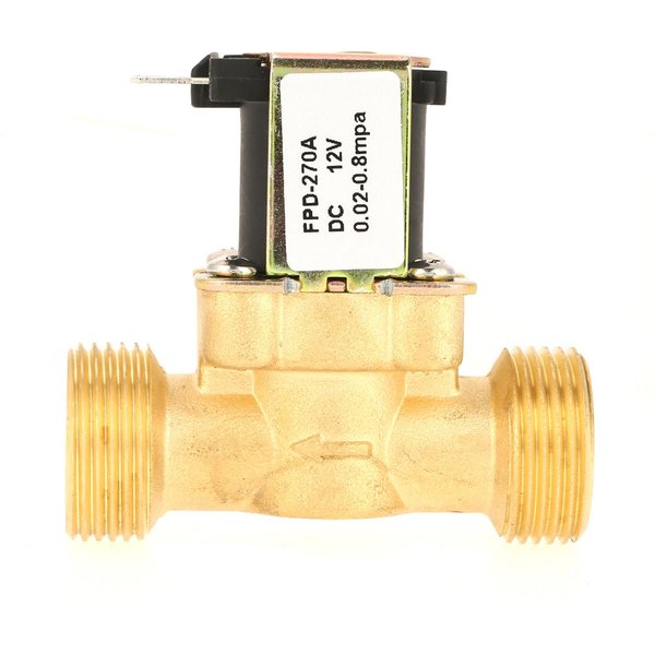 1 Ud. VáLvula Solenoide EléCtrica De LatóN G3/4 Normalmente Cerrada DC12V Para Agua-image