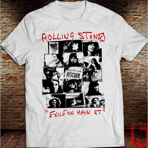 The Rolling Stones Exile On Main St Mick Jagger Keith Richards Rocks Off Camiseta 4XL Black-image