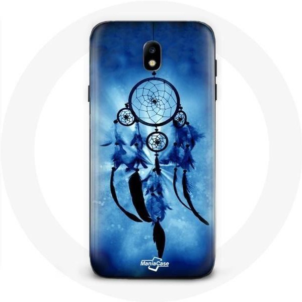 Funda - Maniacase - Samsung Galaxy J7 2017 - AtrapasueñOs - Flexible - ProteccióN SintéTica Azul-image