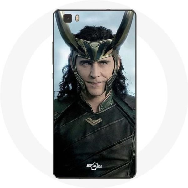 Funda Para Huawei P8 Lite Loki Thor Ragnarok Con Casco Temporada 1-image