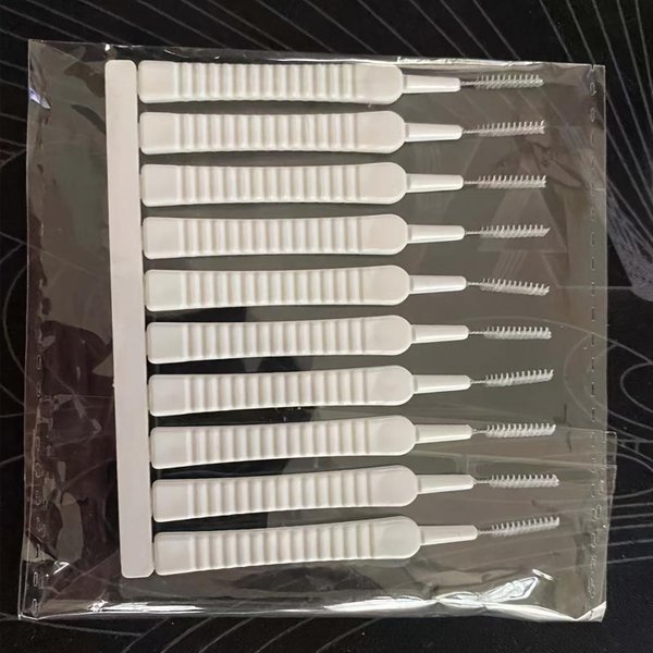 Kit De 10 Tapones Antipolvo Con Cepillo De Limpieza Para Ordenadores, PortáTiles, Teclados Y ElectróNica - Previene El Polvo Y Los Residuos Blanco-image