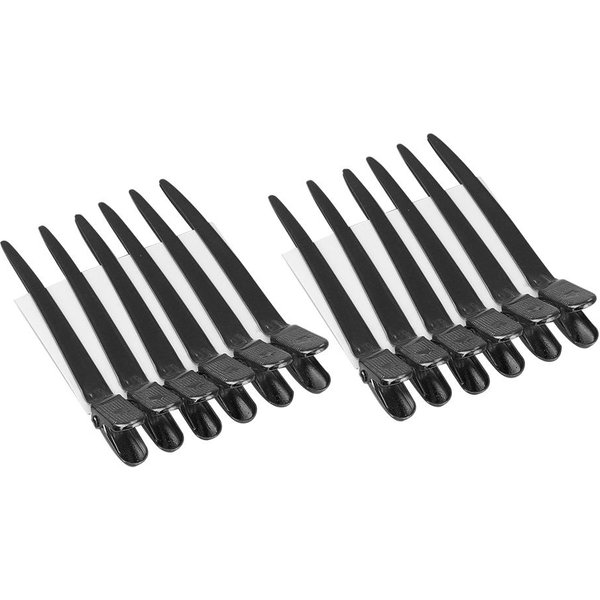 12Pcscaja Pinzas Para Peinar PeluqueríA SalóN Seccionamiento Horquillas Para Peinado De SalóN Oro-image