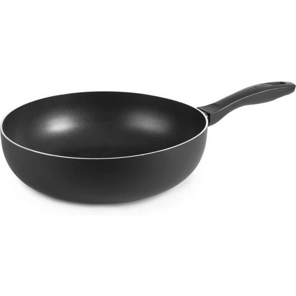 Ibili Fusion - PoêLe Profonde Antiadhesivo (20 CentíMetros) - Aluminio - InduccióN Completa-image