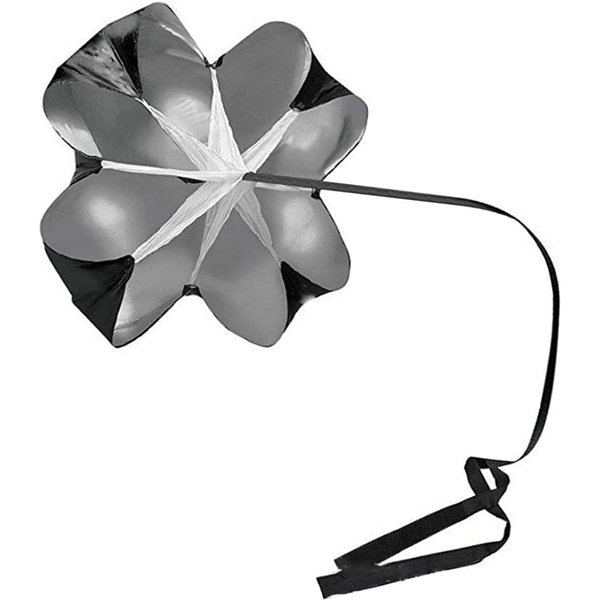 ParacaíDas De Resistencia A La Velocidad Con Correa Ajustable ParacaíDas De Velocidad Para Correr Negro-image