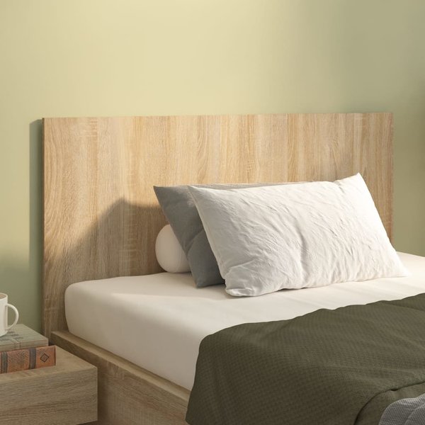 Vidaxl Cabecero De Cama, Roble Sonoma, 120X1,5X80 Cm-image