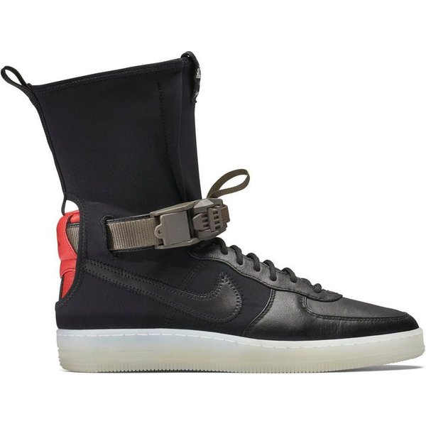 Nike Air Force 1 Downtown Acronym Czarny Karmazynowy 649941-006 42.5 Black-image