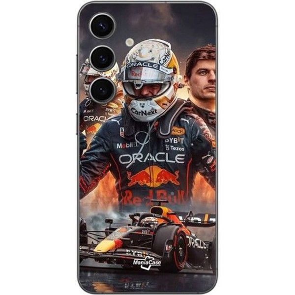 Coque - Maniacase - Samsung Galaxy S25 Plus - F1 Art Wallpaper - Souple - Noir Negro-image