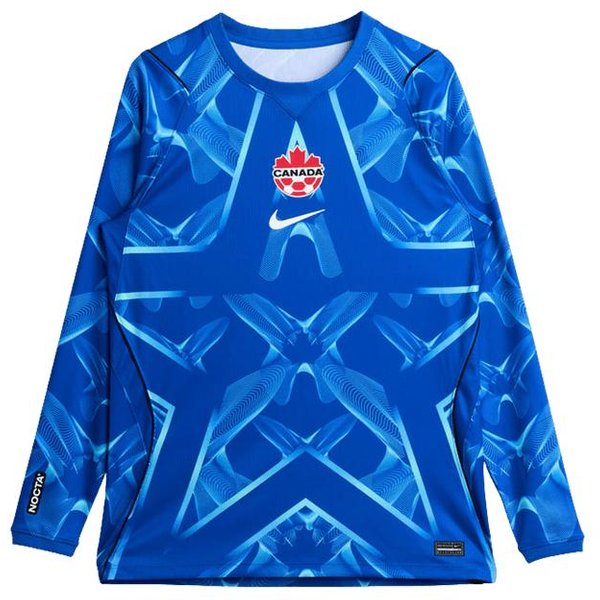 Camiseta De Portero De Manga Larga Nike Canada X Nocta 'Azul' S Blue-image