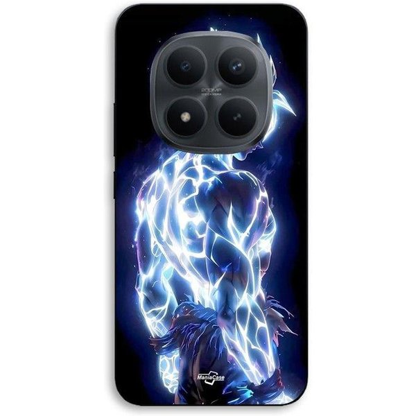 Etui Na Telefon - Maniacase - Xiaomi Redmi Note 15 Pro Plus 5G - Dragon Ball Z Goku Ultra Instinct - Silikon TPU - Czarny BłYszcząCy-image