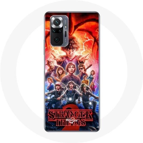 Funda Para Xiaomi Redmi Note 10 Pro Stranger Things PóSter Temporada 2-image