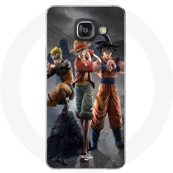 Funda Maniacase Para Samsung Galaxy A5 2017 Sangoku Naruto Luffy One Piece Dragon Ball Z Anime Manga 3D-image