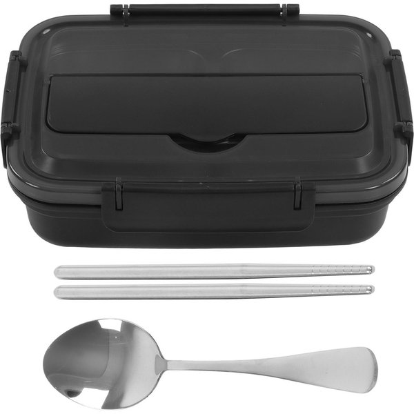 Fiambrera De 4 Compartimentos Acero Inoxidable 304 Vajilla Contenedores De Almuerzo PortáTiles Para Escuela Oficina L(For 6.5-9Kg)-image