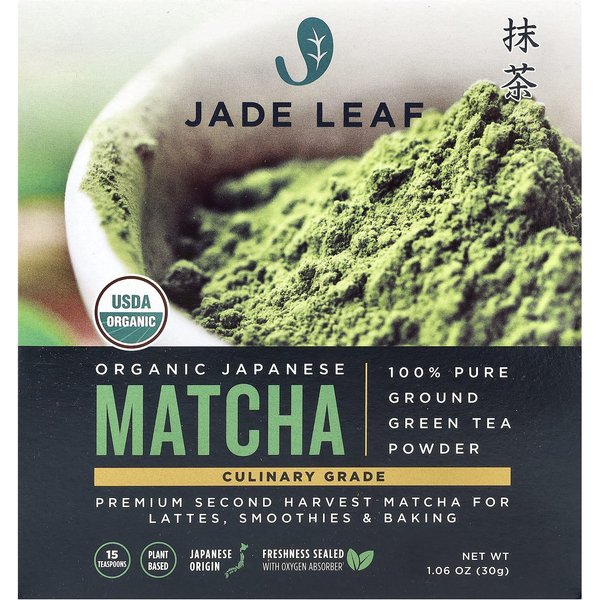 Jade Leaf Matcha, Organiczna JapońSka Matcha, 1,06 Uncji (30 G) Beige-image