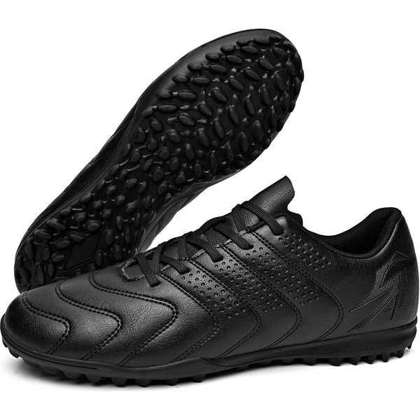 Buty PiłKarskie Tf Turf Cholewka Z OddychająCej Tkaniny PU Podeszwa Gumowa Odporne Na śCieranie AntypośLizgowe Trampki Treningowe Dla MężCzyzn, Kobiet I MłOdzieżY 35-image