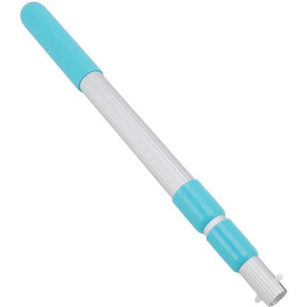 PéRtiga TelescóPica Para Piscina 3 Secciones Aluminio ABS Mango Para Red De Limpieza De Piscina Para Accesorio De Limpieza-image