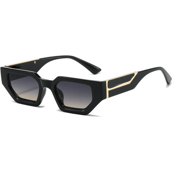 ÚLtimas Gafas De Sol Cuadradas Para Mujer Retro DiseñAdor Elegantes Gafas De Sol Ojo De Gato Para Hombre Gafas De Sol De Lujo Para Mujer Gafas ProteccióN UV 400 Gafas As Picture Gray-image