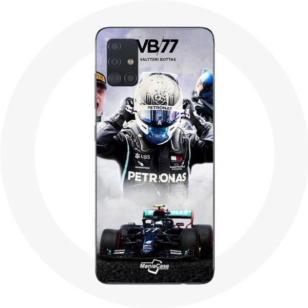 Funda - Maniacase - Samsung Galaxy A51 - FóRmula 1 - Valtteri Bottas - Negro Negro-image