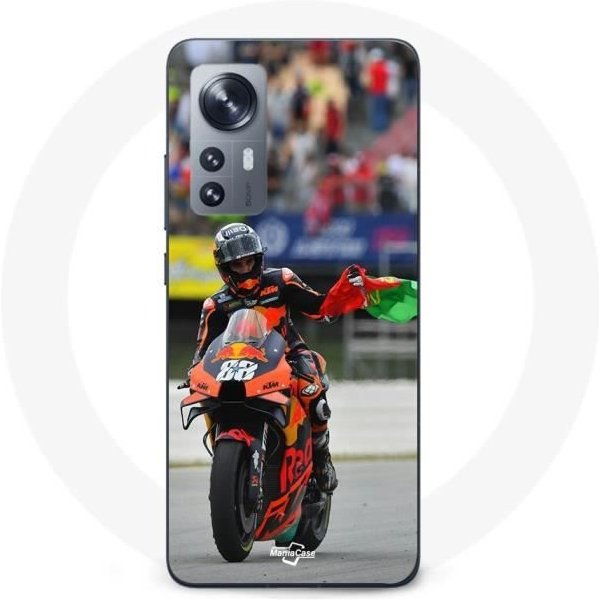 Funda Maniacase Para Xiaomi 12 5G Miguel Oliveira Moto Gp Bandera Portugal-image