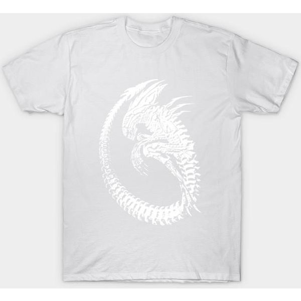 Camiseta Mujer Xenomorfo Harajuku Estampado Kawaii Camiseta Verano Manga Corta Camiseta Femenina Top Camiseta 4XL Blanco-image