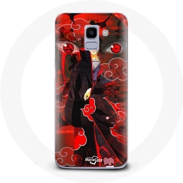 Funda Para Samsung Galaxy J6 2018 Itachi Uchiha Naruto Anime-image