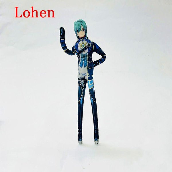 26Cm Elastyczny Korpus Drutowy Genshin Impact Lohen / Zandik Lekarz Il Dottore / Pantalone Pluszowa Zabawka Figurka Anime Z Gry Pluszak Lalka About 26Cm-image